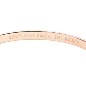 Kate Spade New York Stop And Smell The Roses Idiom Bangle